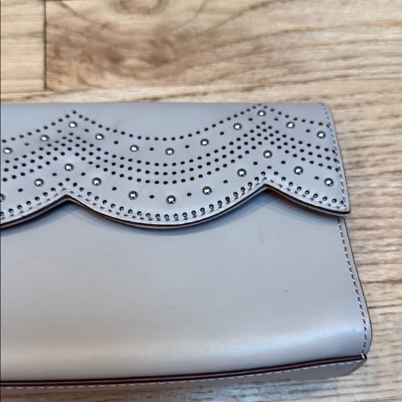 BCBG Max Azria Clutch/Shoulder Bag Gray - Picture 3 of 8